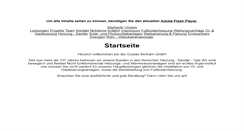 Desktop Screenshot of gustav-bertram.com